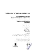 Formación de investigadores: Estudios sobre pobreza y condiciones de vida en Colombia