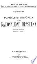 Formación histórica de la nacionalidad brasileña