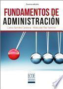 Fundamentos de administración