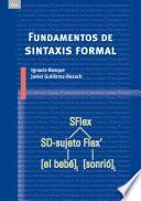 Fundamentos de sintaxis formal