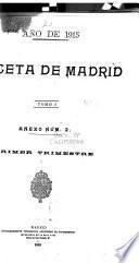 Gaceta de la Regencia de España e Indias