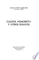 Galdos, humorista y otros ensayos