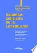 Garantías judiciales de la Constitución. Volumen I, Introducción al Derecho procesal constitucional en Colombia