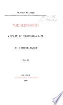 George Eliot's Works: Middlemarch