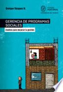 Gerencia de programas sociales