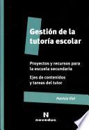 Gestión de la tutoría escolar