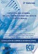 Gestión del cobro de las operaciones de venta internacional