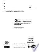 Gestión y financiamiento de las políticas que afectan a las familias