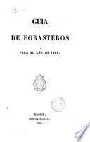 Guía de forasteros para el año de ...