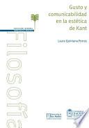 Gusto y comunicabilidad en la estética de Kant