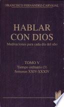 Hablar con Dios. Tomo V