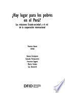 Hay lugar para los pobres en el Perú?