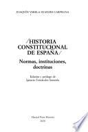 Historia constitucional de España