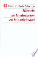 Historia de la educación en la antigüedad