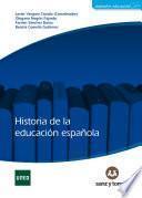 Historia de la educación española