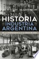 Historia de la industria en la Argentina