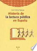 Historia de la lectura pública en España