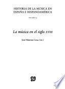 Historia de la música en España e Hispanoamérica