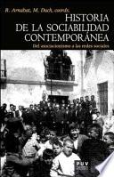 Historia de la sociabilidad contemporánea