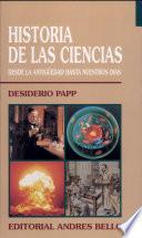 Historia de las Ciencias