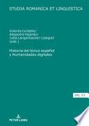 Historia del léxico español y Humanidades digitales