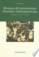 Historia del pensamiento filosófico latinoamericano