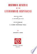 Historia general de las literaturas hispánicas: Renacimiento y barroco