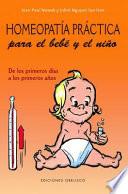 HOMEOPATIA PRACTICA PARA EL BEBE Y EL NIÑO