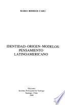 Identidad, origen, modelos