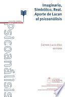 Imaginario, Simbólico, Real. Aporte de Lacan al psicoanálisis