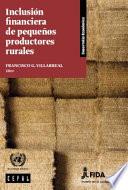 Inclusión financiera de pequeños productores rurales