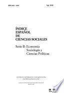 Indice español de ciencias sociales