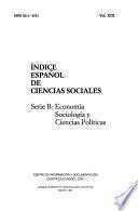 Indice español de ciencias sociales