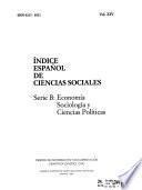 Indice español de ciencias sociales