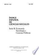 Indice español de ciencias sociales