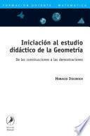 Iniciación al estudio didáctico de la geometría