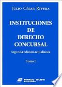 Instituciones de derecho concursal