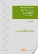 Instituciones de Derecho Mercantil. Volumen II