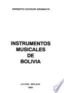 Instrumentos musicales de Bolivia