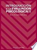 Introducción a la evaluación psicológica