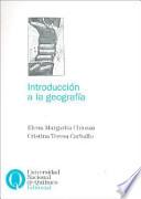 Introduccion a la Geografia