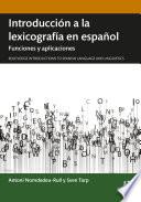 Introducción a la lexicografía en español