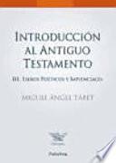 Introducción al Antiguo Testamento III