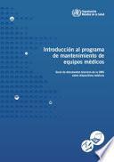 Introducción Al Programa de Mantenimiento de Equipos Médicos