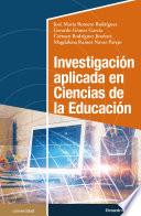 Investigación aplicada en Ciencias de la Educación