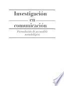 Investigación en comunicación