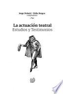 La actuación teatral