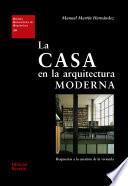 La casa en la arquitectura moderna