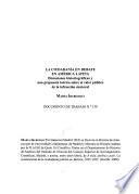 La ciudadanía en debate en América Latina