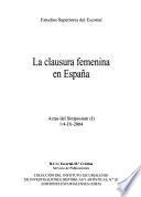 La clausura femenina en España